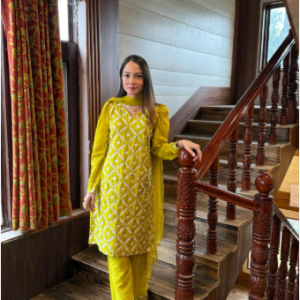 Lemonish yellow co-ords