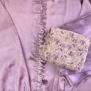 purple shiny co-ords