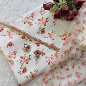 Rose Printed Pashmira