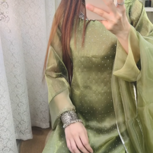 green olive  three piece