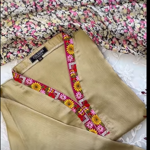 Golden Silk Kurti