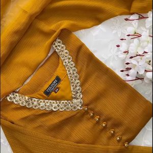 mustard jorjet kurti
