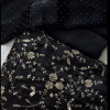 Black Chanderi
