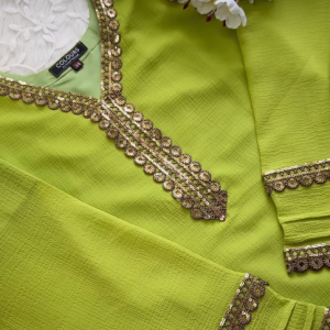 Lime lemon kurti