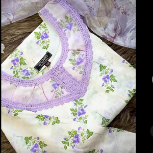 Lavender Cheese Kurti