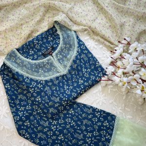 Grain Blue Kurti