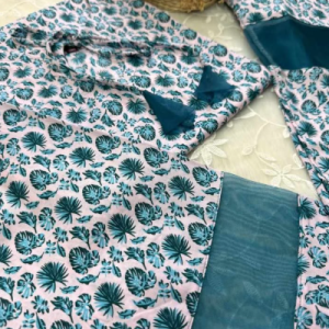 Block printed co ords
