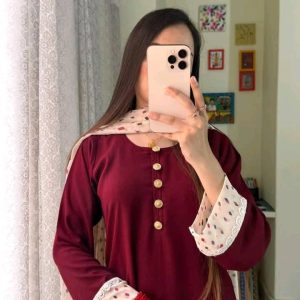 Rich maroon kurti