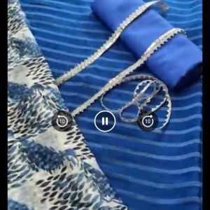 royal blue stripy