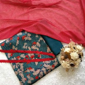 sea green silk -2