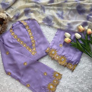 purple sunflower co-ords