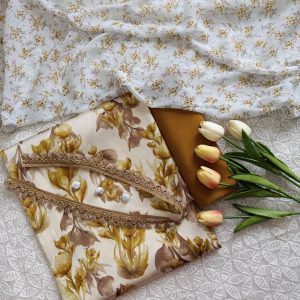 Golden Leaf silk