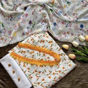 Sunshine floral silk