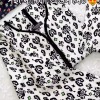 white and black co-ords