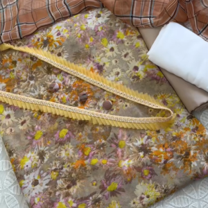 Beige floral