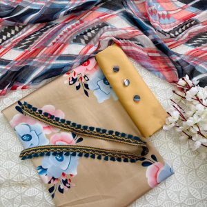 Golden Flower Kurti