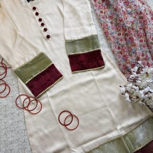 White grace kurti