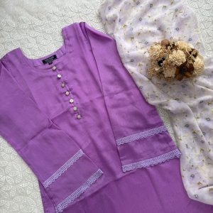 Lavender grace kurti