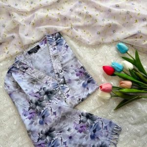 violet whisper kurti