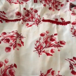Red Leaf Kurti