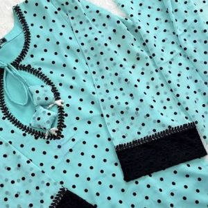 Polka dot kurti
