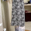 White floral rose kurti