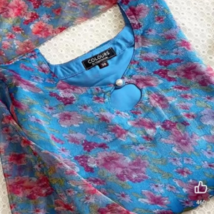 spring floral kurti