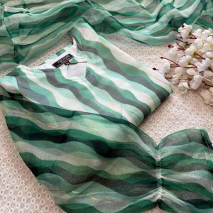 mint wave kurti