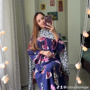 Blu-Purple Kurti