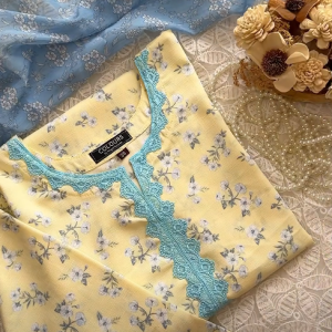 Baby Yellow kurti