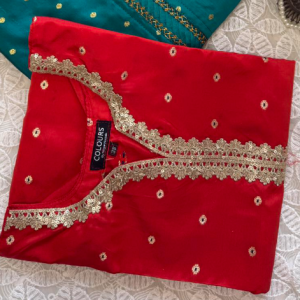 Red katan Kurti