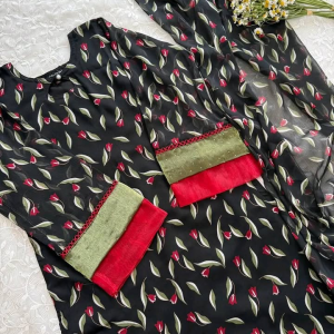 black Olive leaf kurti