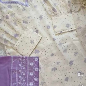 lilac whisper kurti