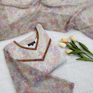 Mix floral Kurti discount