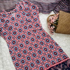 Crimson kurti