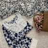 Blue Daisy Kurti