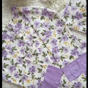 lilac floral co-ords
