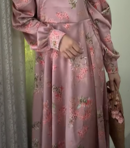 blush bloom gown
