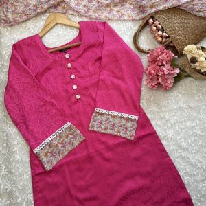 Bright Pink kurti