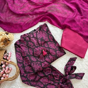 snake pashmira Kurti