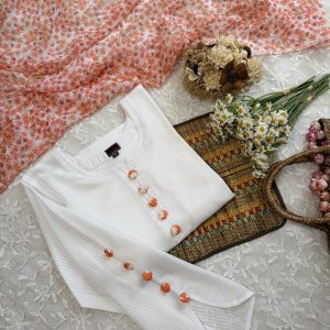 White Elegance kurti