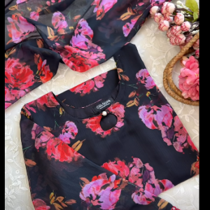Dark rose kurti