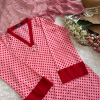 Red Polka Kurti