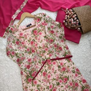 Rose garden kurti