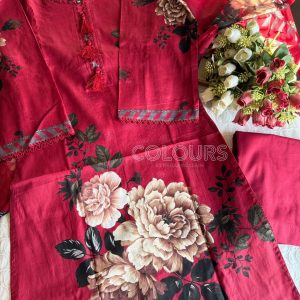 Dark maroon 3 pc