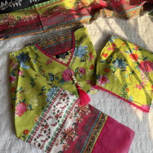 neon green 3 pc