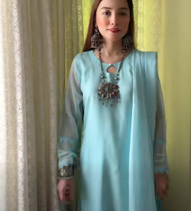 elysian blue kurti