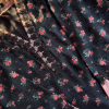 Black camellia kurti