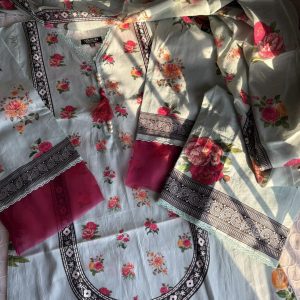 Pastal rose kurti