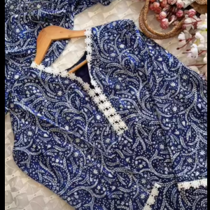 Rich blue kurti